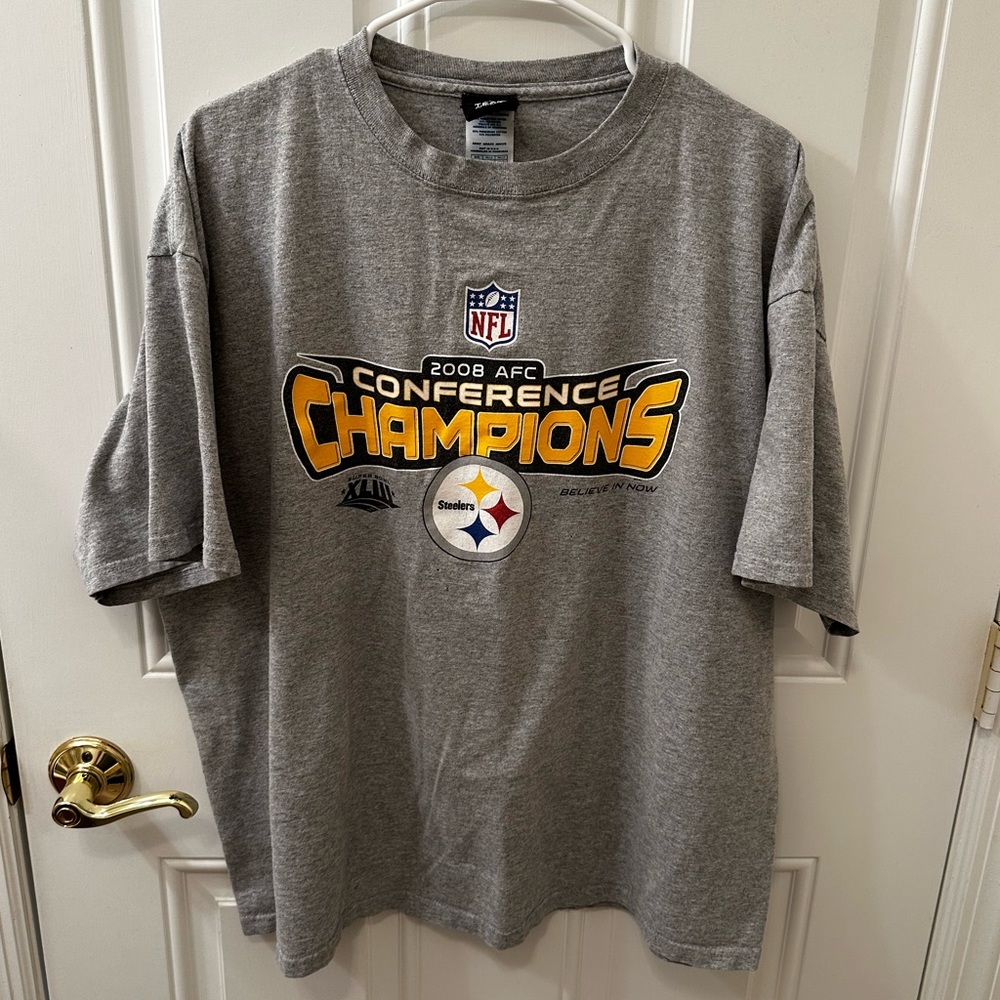 Vintage 💎 Y2K Steelers AFC Champions t-shirt